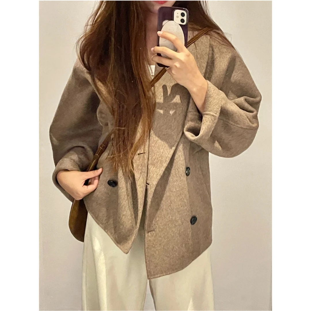 【初】直播间时尚气质女装毛呢外套B