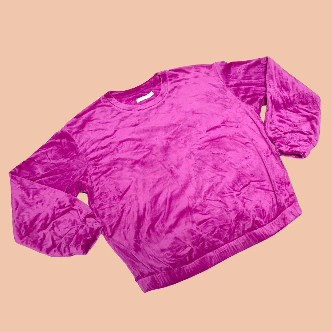 UG家圆领特殊亮闪绒加厚圆领套头家居外穿卫衣