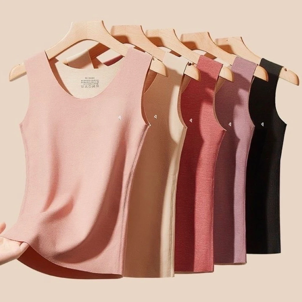 猫咪人德绒男女秋冬保暖背心原包装