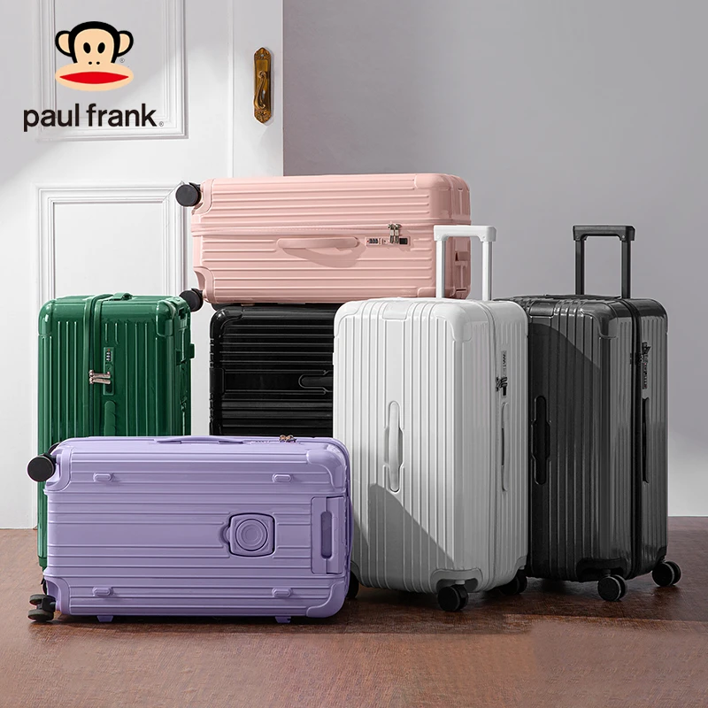 大嘴猴行李箱新款时尚潮流学生旅行箱大容量拉杆箱休闲轻便密码箱