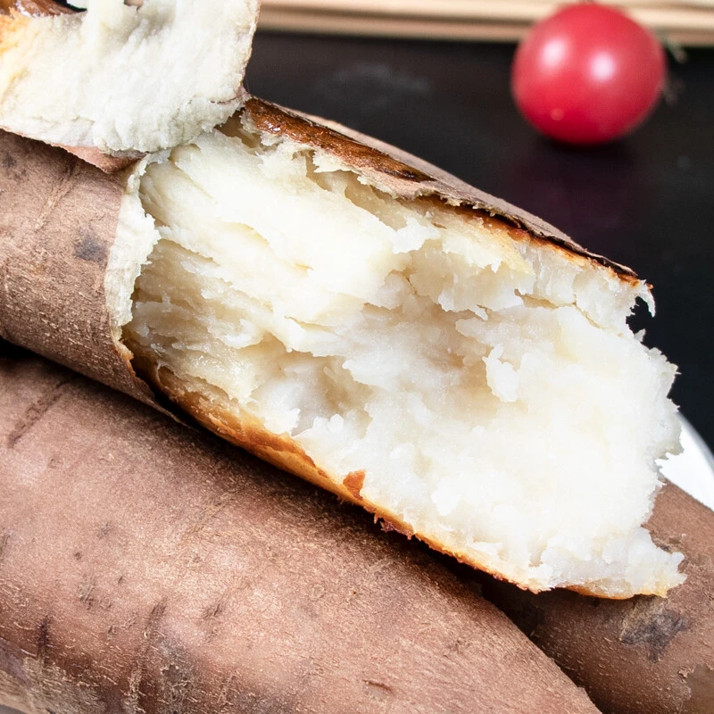 源头基地 新鲜冰糖心哈密白心红薯口感细腻甜糯沙地种植5斤（中果）