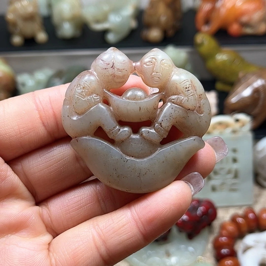 【闪购商品】白玉菩提吊坠