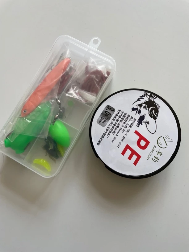 假饵套盒加一盘线
