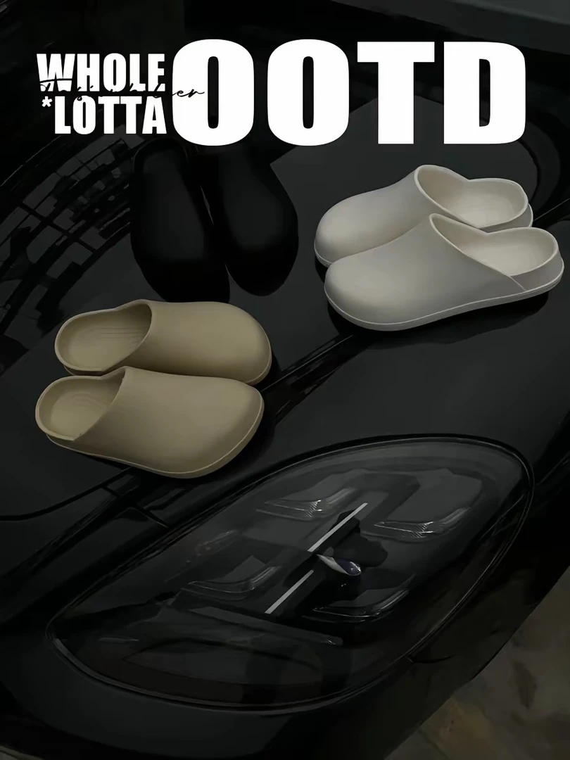 NRSC/2024SS勃肯鞋EVA清凉潮流Cleanfit穿搭厚底外穿防水包头鞋