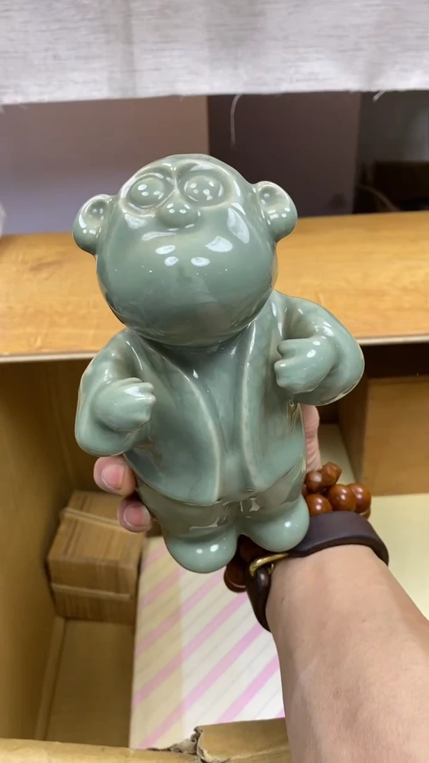【闪购商品】陶瓷其他青瓷猴