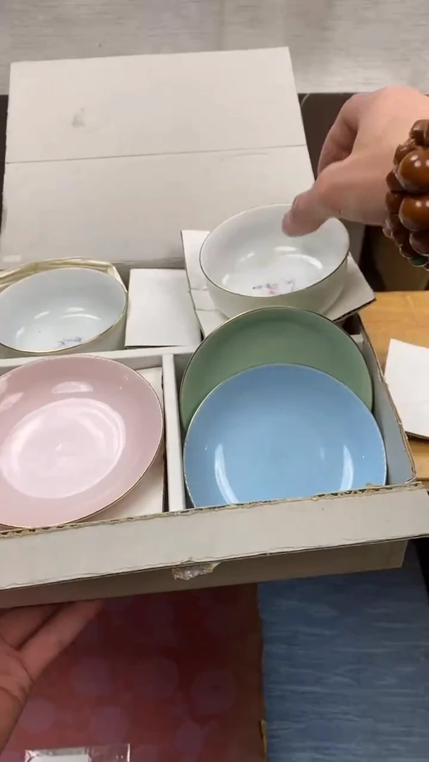 【闪购商品】瓷碗五碗五盘