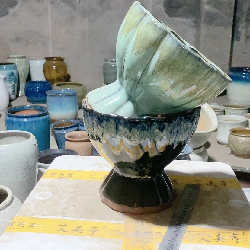 【闪购商品】红陶20CM以下王老板花盆0717-349