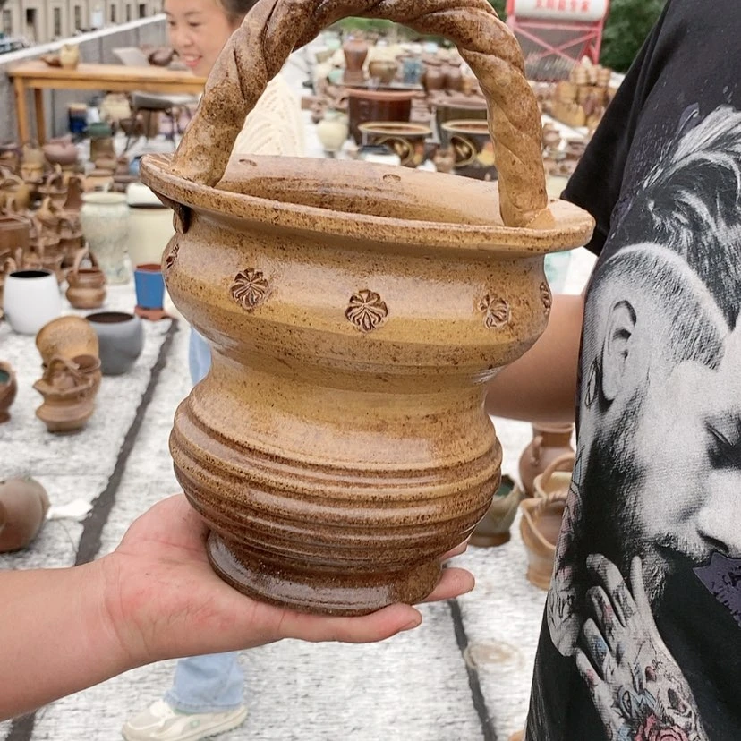 【闪购商品】红陶20CM以下王嫂花盆0921-872