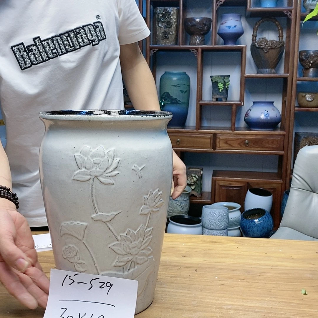 红陶20CM以下王嫂花盆1015-529