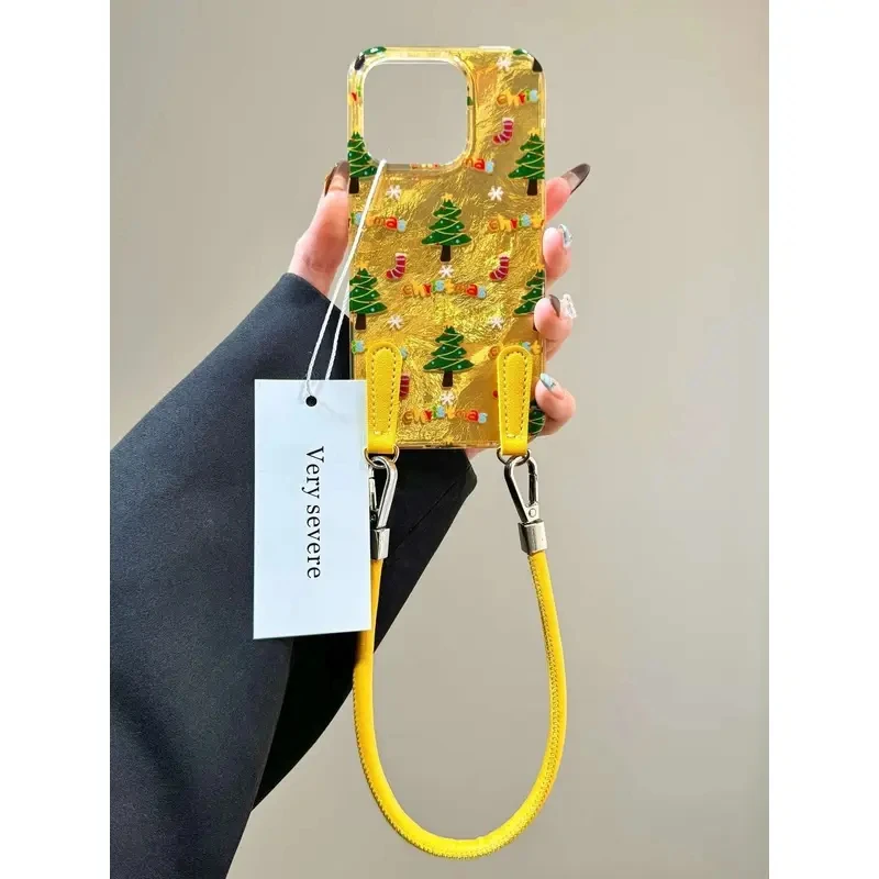 圣诞树适用苹果16创意iphone15华为vivo小米oppo手机壳高级感荣耀