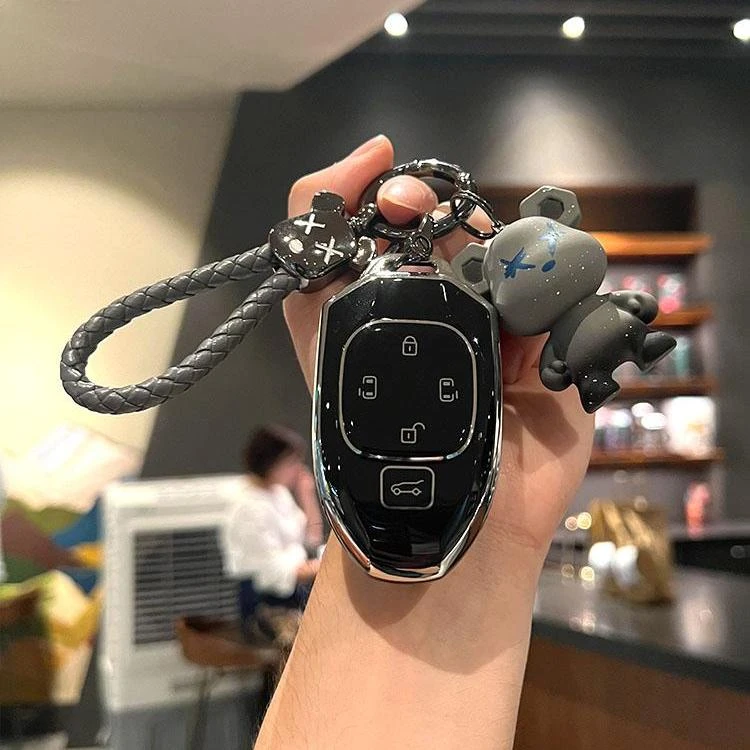 传祺M8钥匙套广汽新传奇E9MAX宗师M7包大宗师汽车配饰壳扣男改装