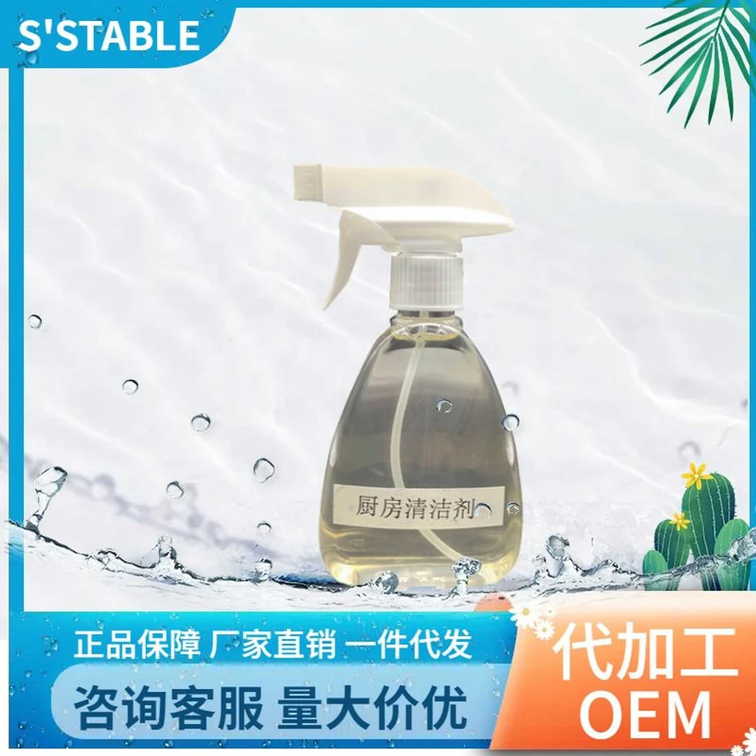 厨房清洁剂 精选个护家清去油污清洁强力去污抽油烟机洗白清洗剂