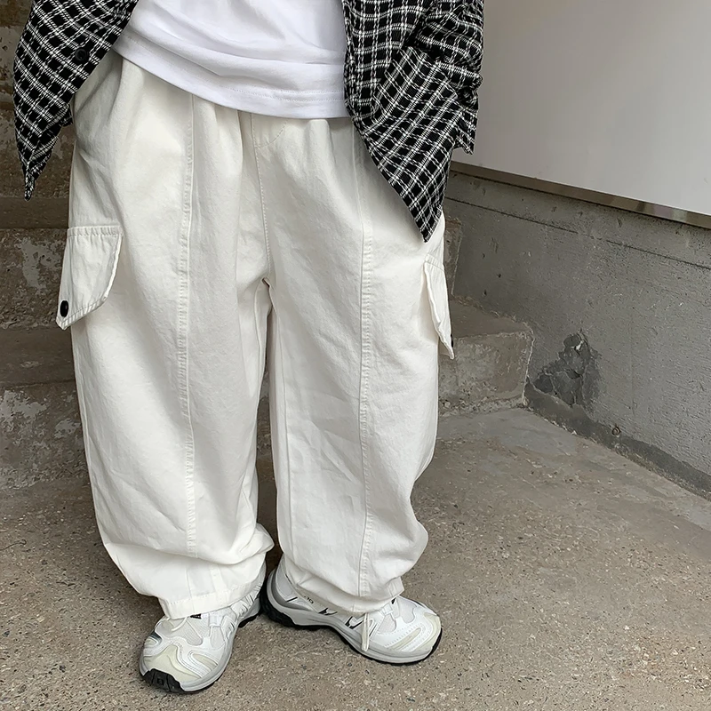 源源家童装2023新款秋装男童休闲裤洋气儿童裤子宽松宝宝长裤专属