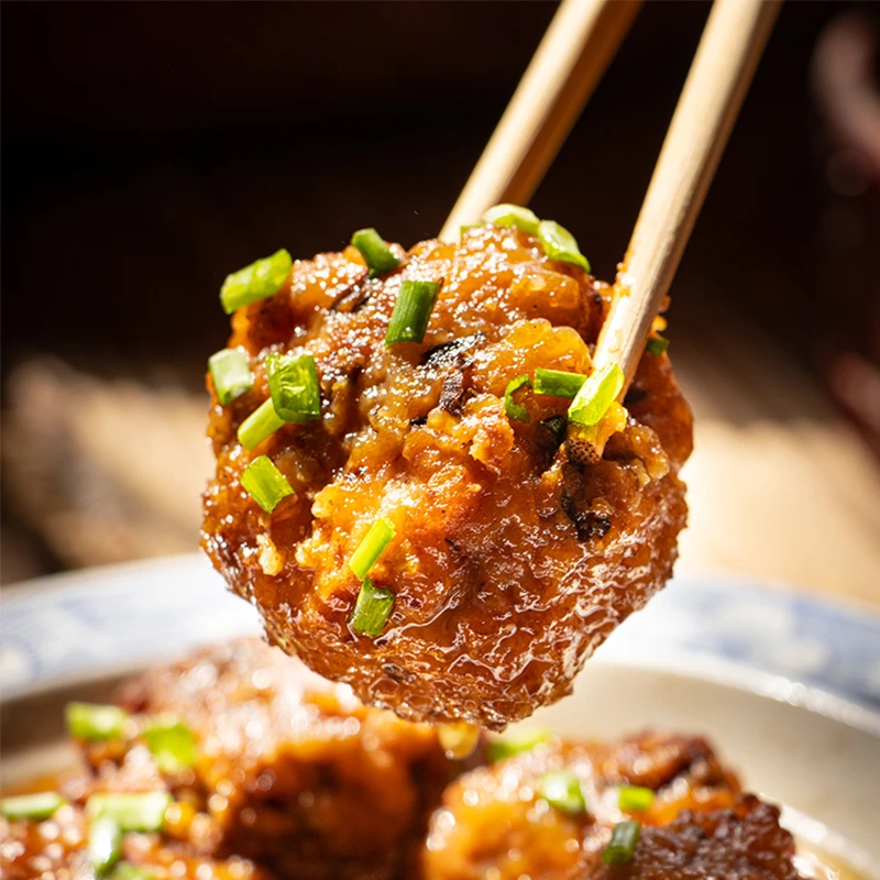 徽菜园四季丸子油炸猪肉丸子农家大席菜零添加