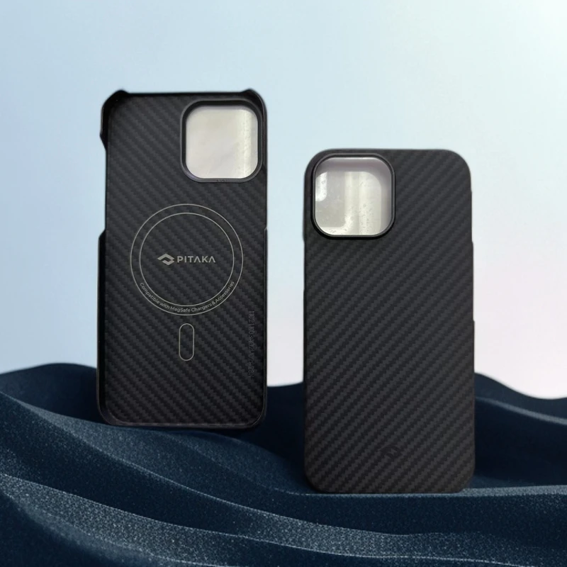 iPhone13 P家【微瑕】 1500d半包磁吸凯夫拉芳纶纤维超薄手机壳