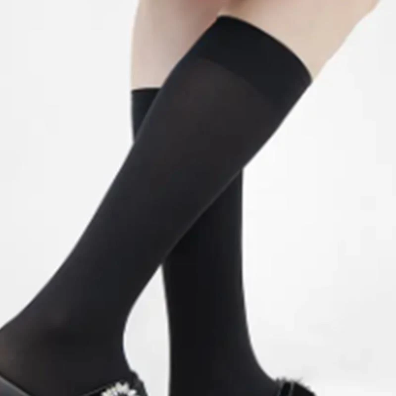 KOKOWANG 春夏高筒小腿袜简约舒适百搭显瘦净版袜子 06115A09S01