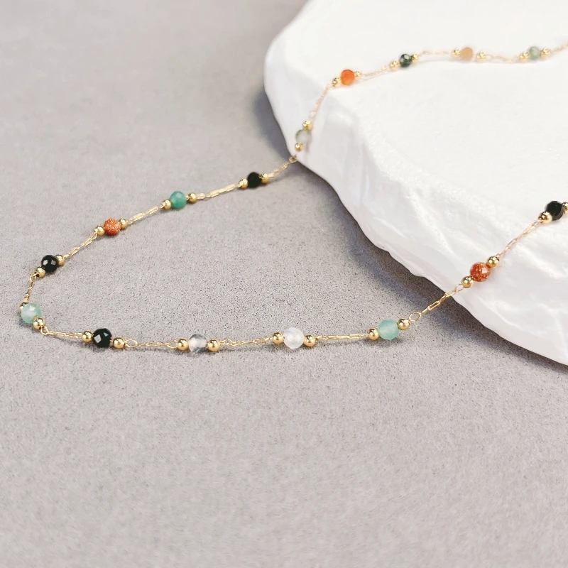 【1604】维纳斯碧玺项链小众