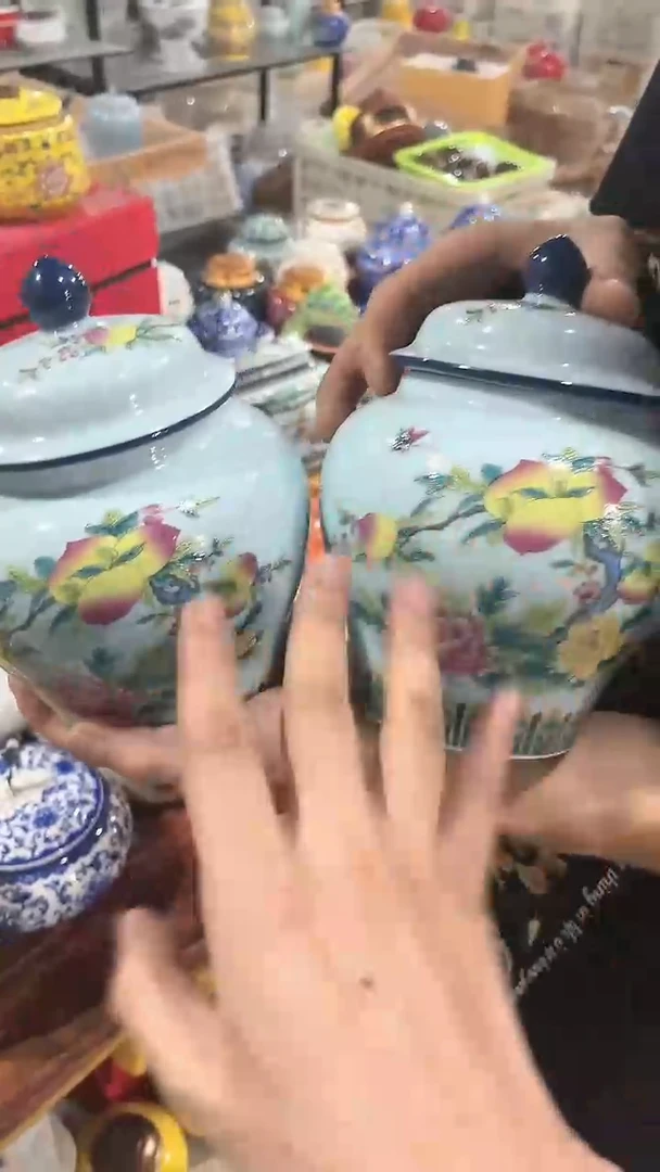 【闪购商品】罐微瑕,陶瓷茶叶罐储物罐!!