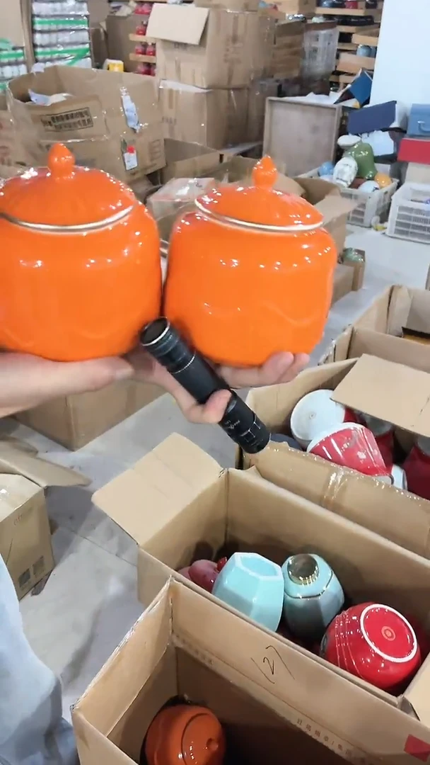 【闪购商品】罐陶瓷储物罐茶叶罐!