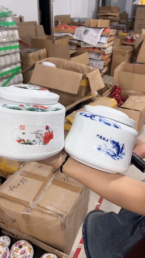 【闪购商品】罐微瑕,陶瓷茶叶罐储物罐!!