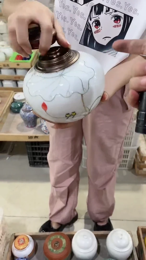 【闪购商品】罐茶叶罐陶瓷茶叶罐!