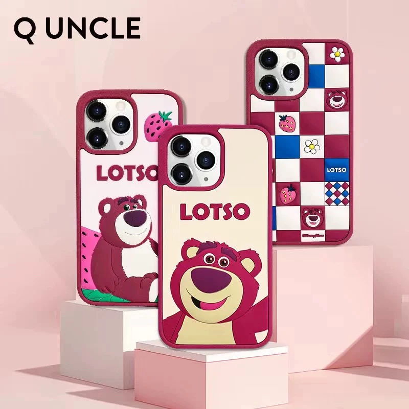 Q版大叔迪士尼正版授权苹果液态ins硅胶手机壳卡通可爱保护套防摔