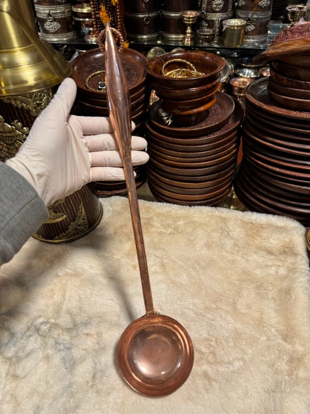 纯铜手工汤勺家用