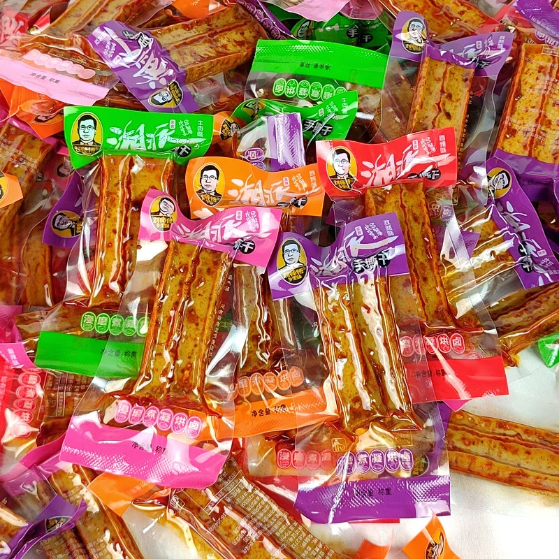 湖南邵阳特产豆干刘师傅湘派香辣小豆干多味500克休闲小吃零食