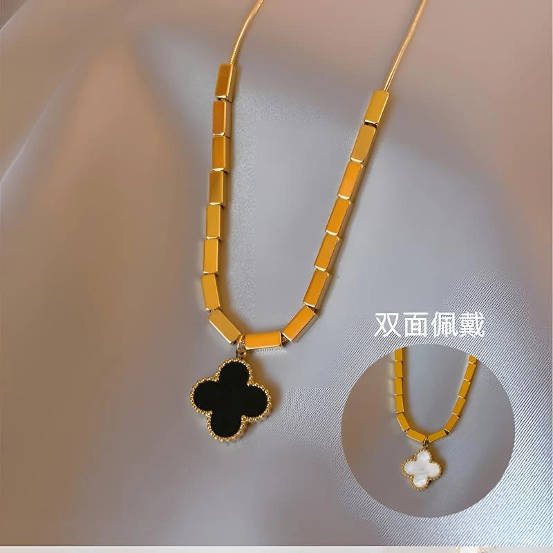 【AIYO】高定轻奢礼物锁骨链花吊坠3251