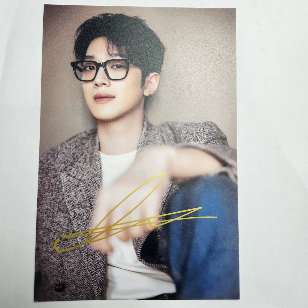 54林更新刘学义赖冠霖彭昱畅夏之光 黄俊捷胡一天 6寸亲签明信片