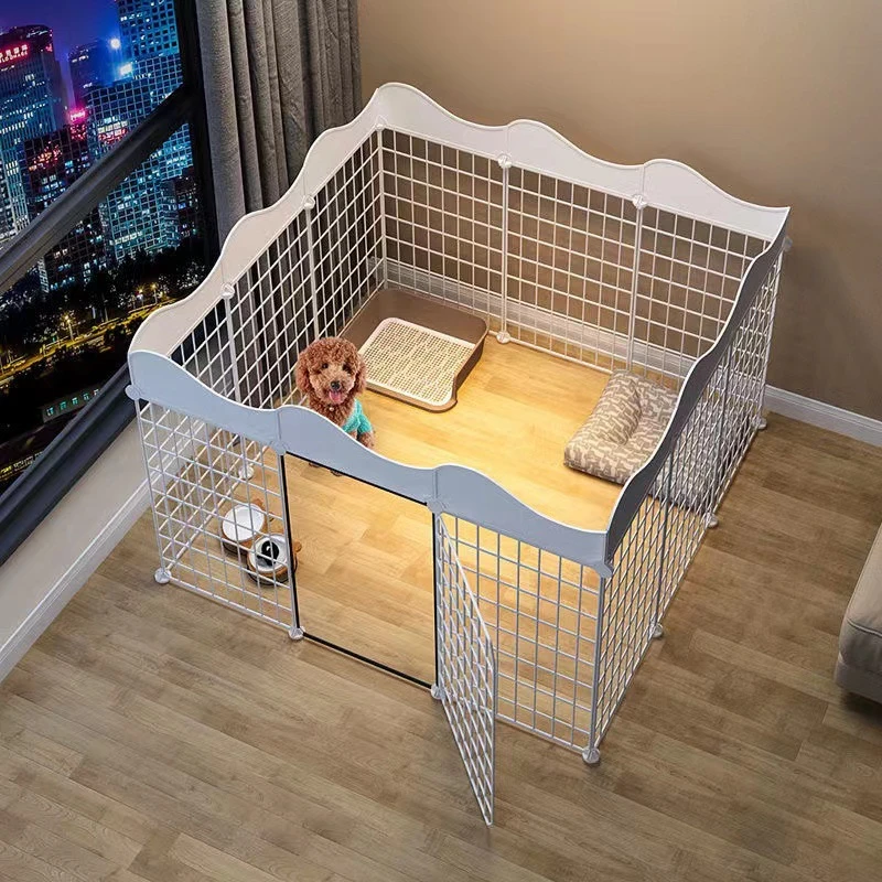 狗狗围栏宠物小型犬家用博美泰迪室内栅栏护栏屋狗窝隔离门狗笼子