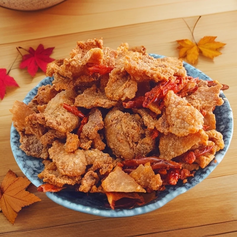 金悦顺香辣丝薯片脂渣微辣猪油渣零食休闲即食当天发货手工