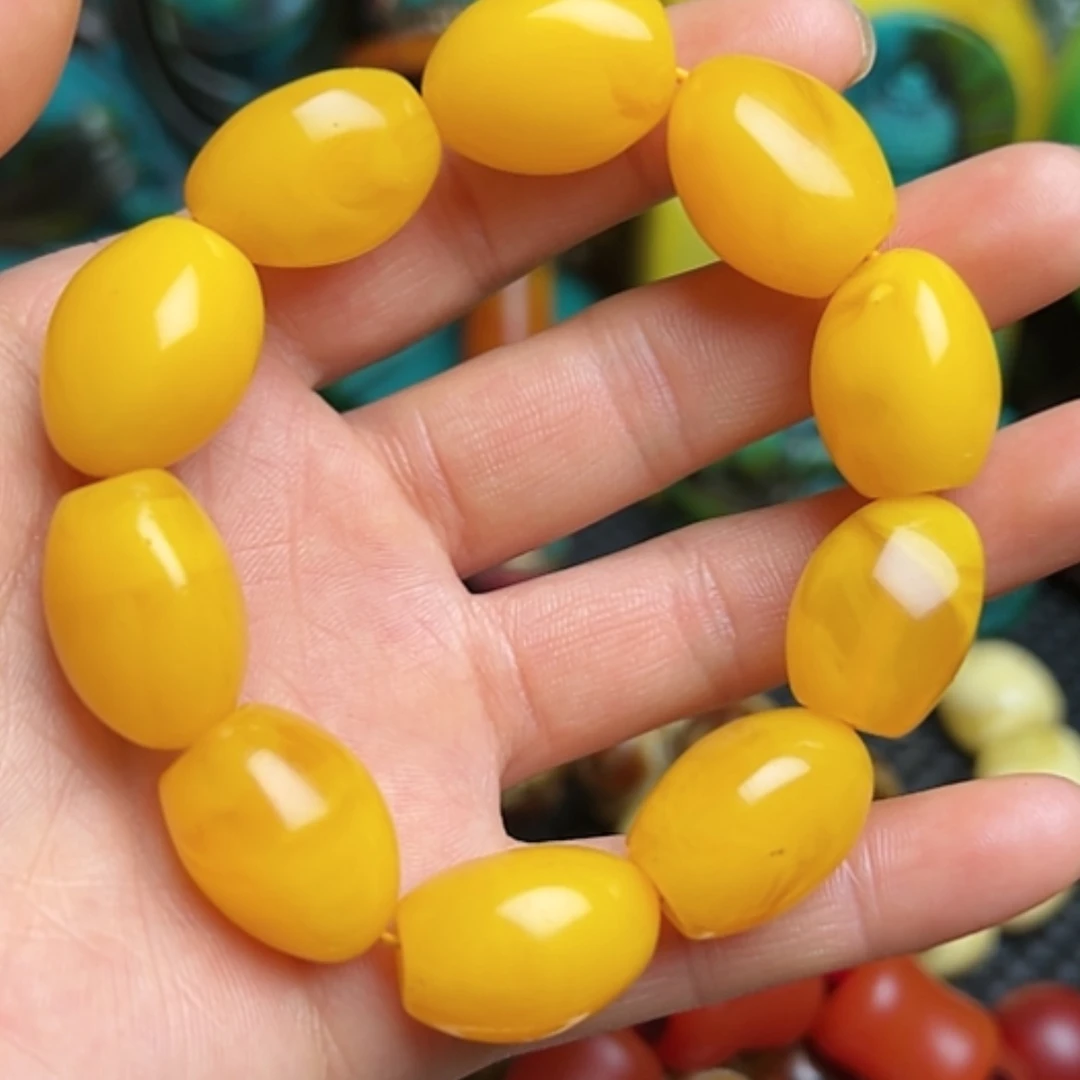 【闪购商品】琥珀手镯未镶嵌