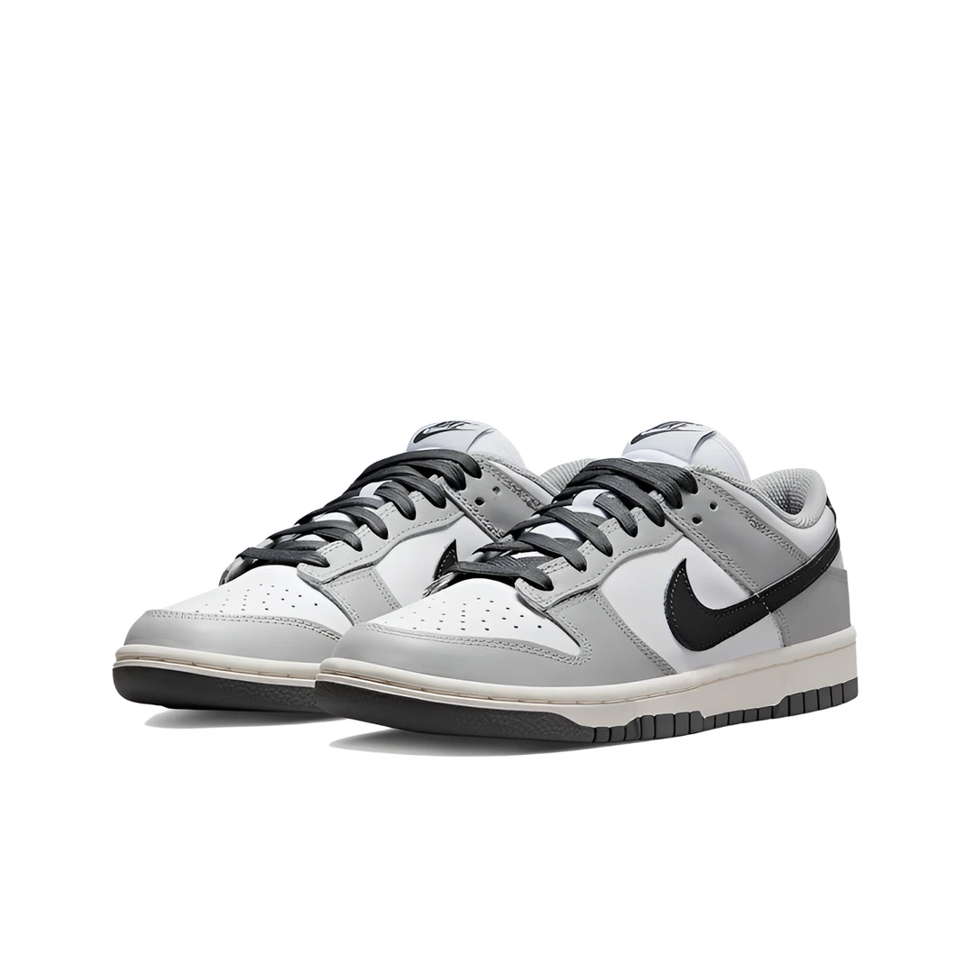 Nike Dunk Low 经典复古潮流低帮篮球鞋白灰 烟灰迪奥 DD1503-117