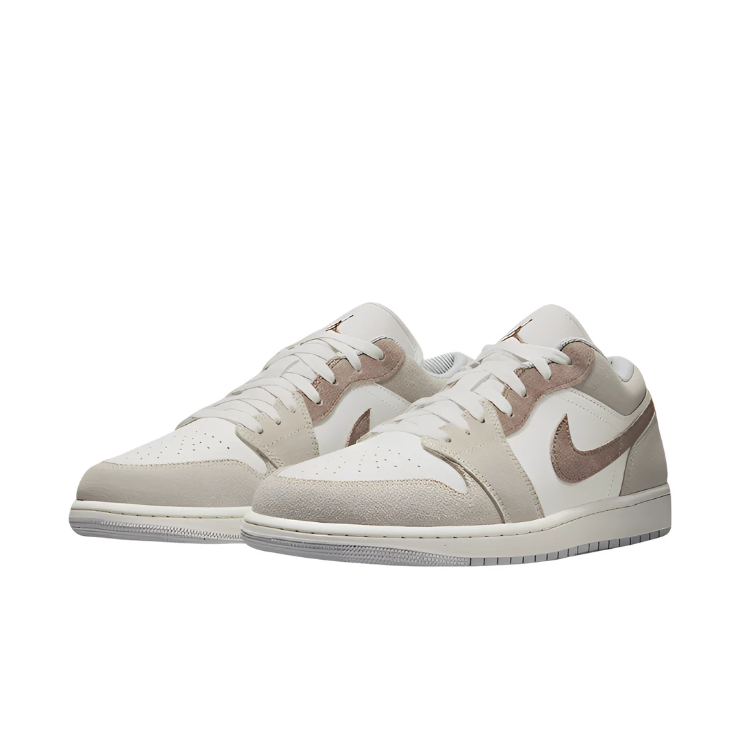 Air Jordan 1 Mid AJ1棕色 潮流男款 休闲 经典篮球鞋 HF1567-200