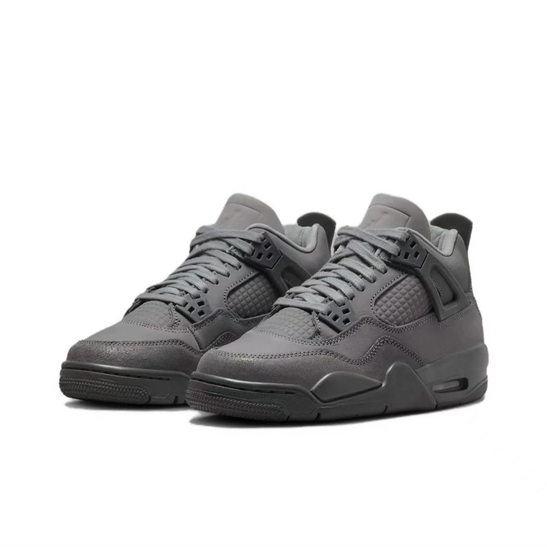 Air Jordan 4 Retro AJ4灰黑 男子中帮经典复古篮球鞋 FQ7928-001