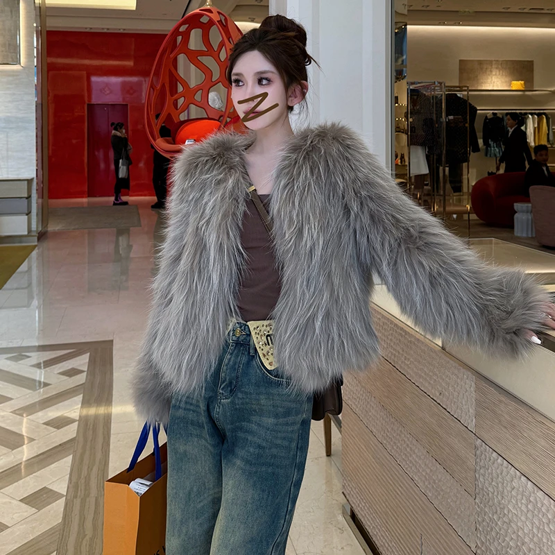 XIA²夏夏【双面编制】优雅时尚女人贵气富婆款时尚外套上衣/ULI4004