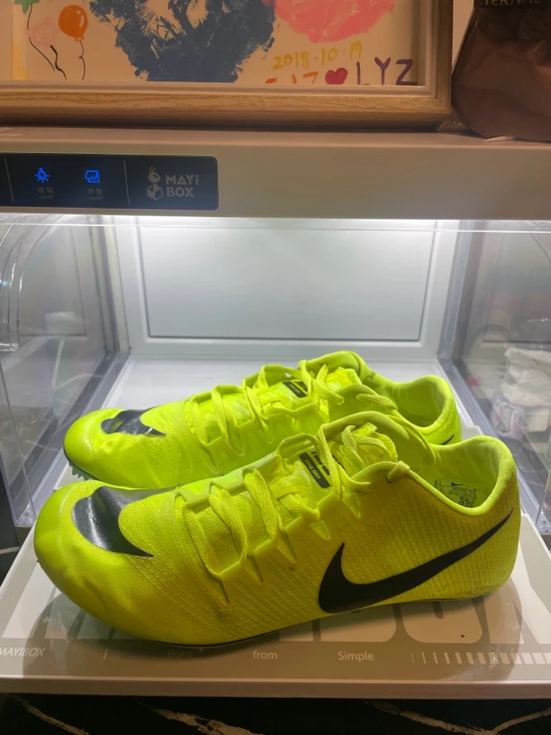 42 nike fly3 黄色 二手田径钉鞋
