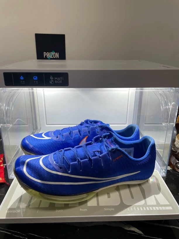 44.5 nike maxfly 蓝色 二手田径钉鞋