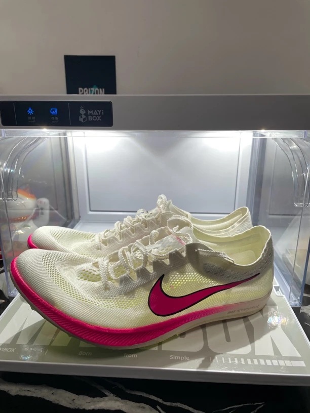 45 nike 蜻蜓 白色 二手田径钉鞋