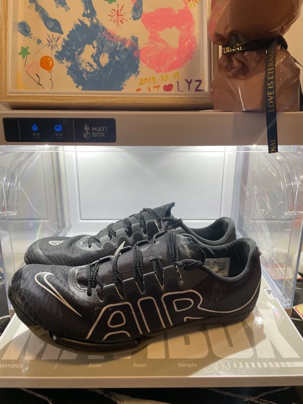 44 nike maxfly 黑色 二手田径钉鞋