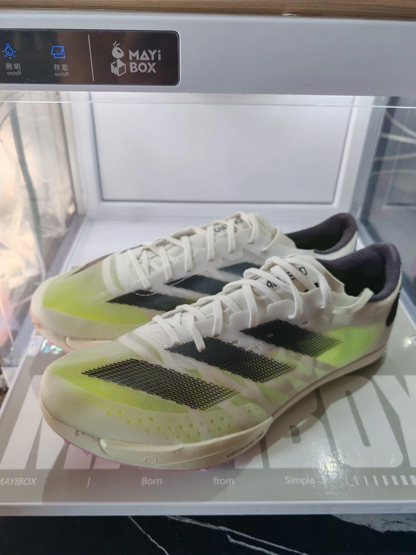 41.5 adidas ambition 白色 二手田径钉鞋