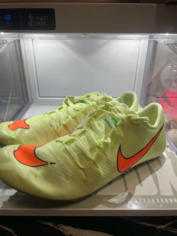 44 nike fly3 牛油果 二手田径钉鞋