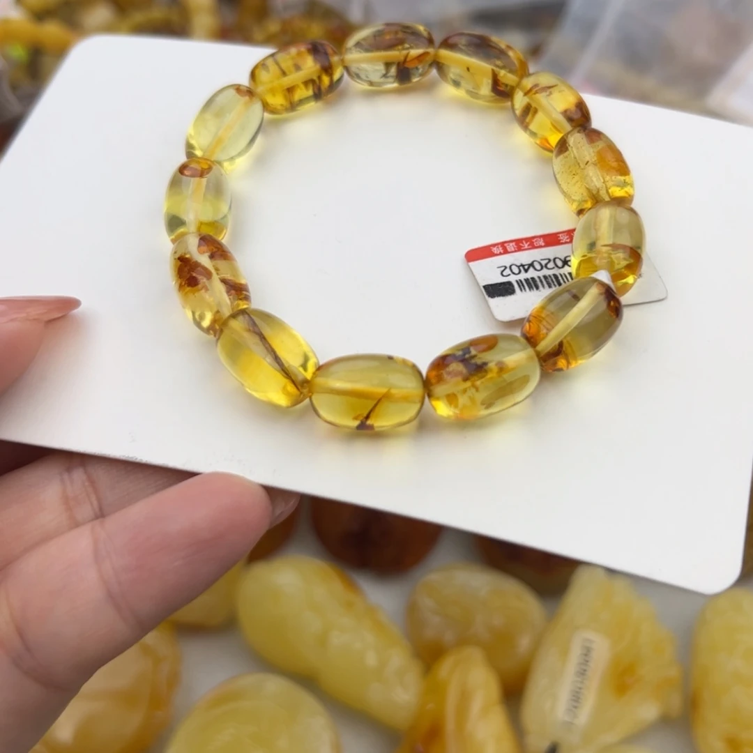 【闪购商品】琥珀裸石未镶嵌