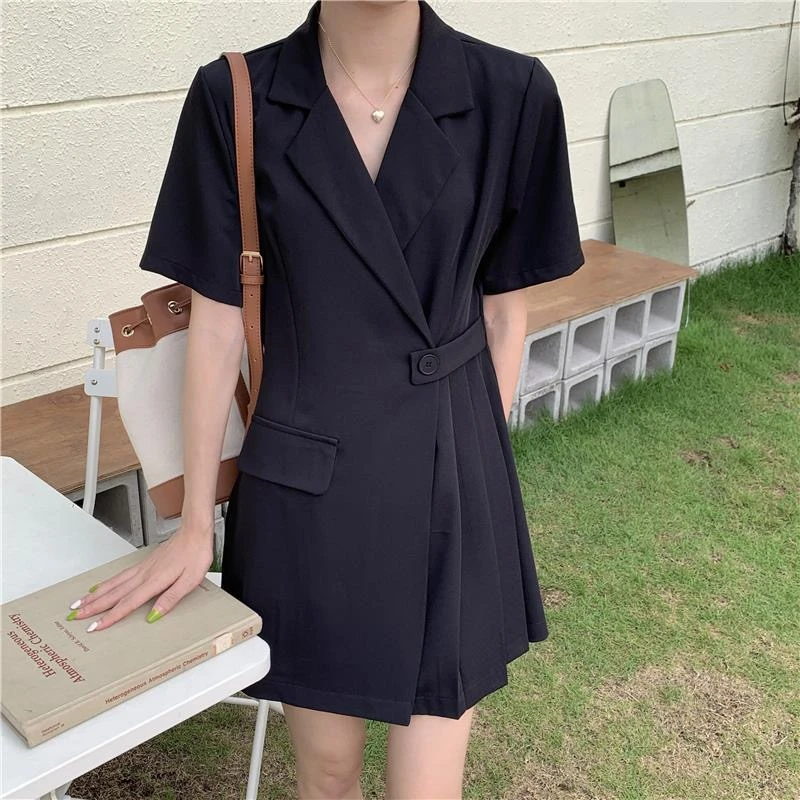 29款连衣裙连衣裙泡泡袖气质