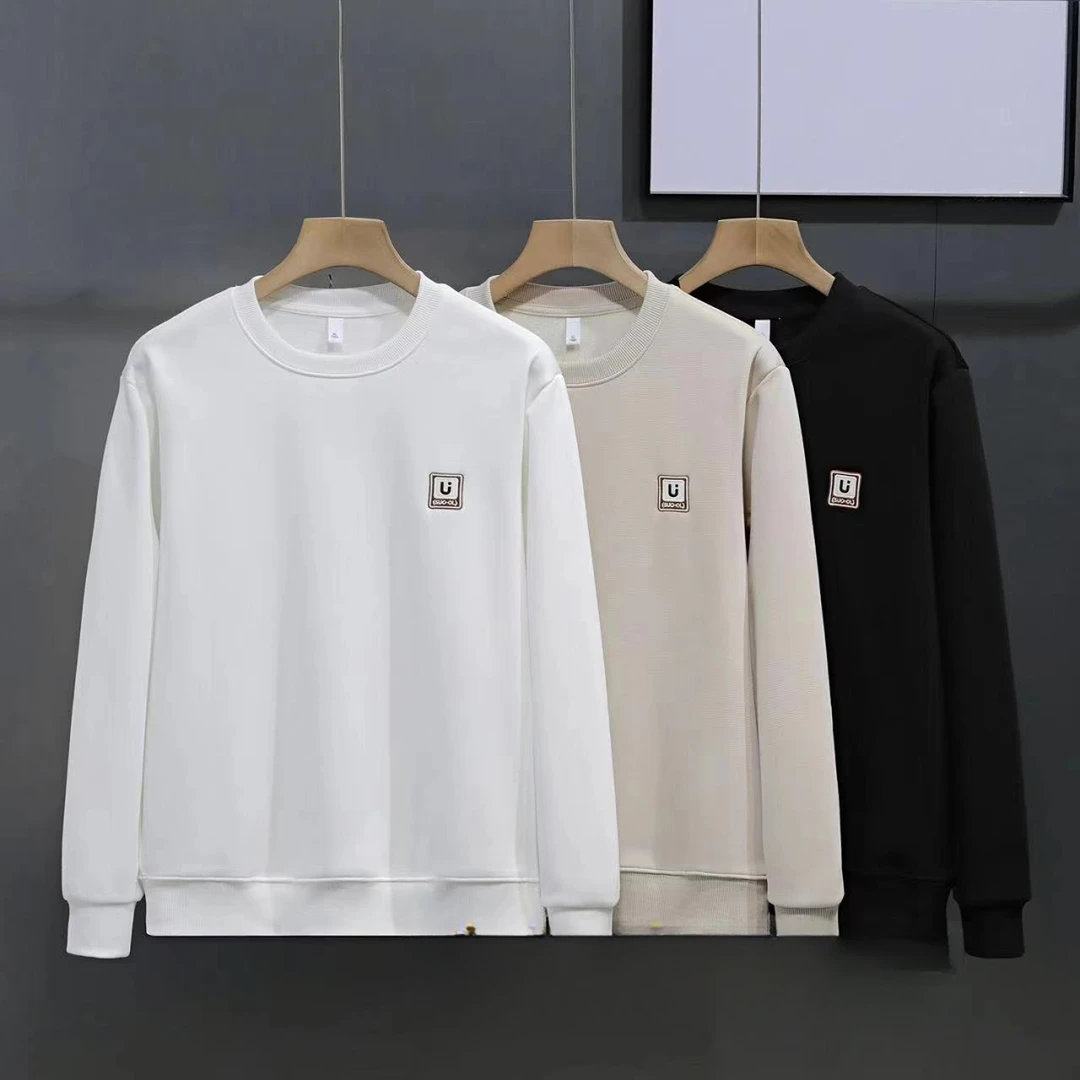 2431秋季圆领套头卫衣男女同款