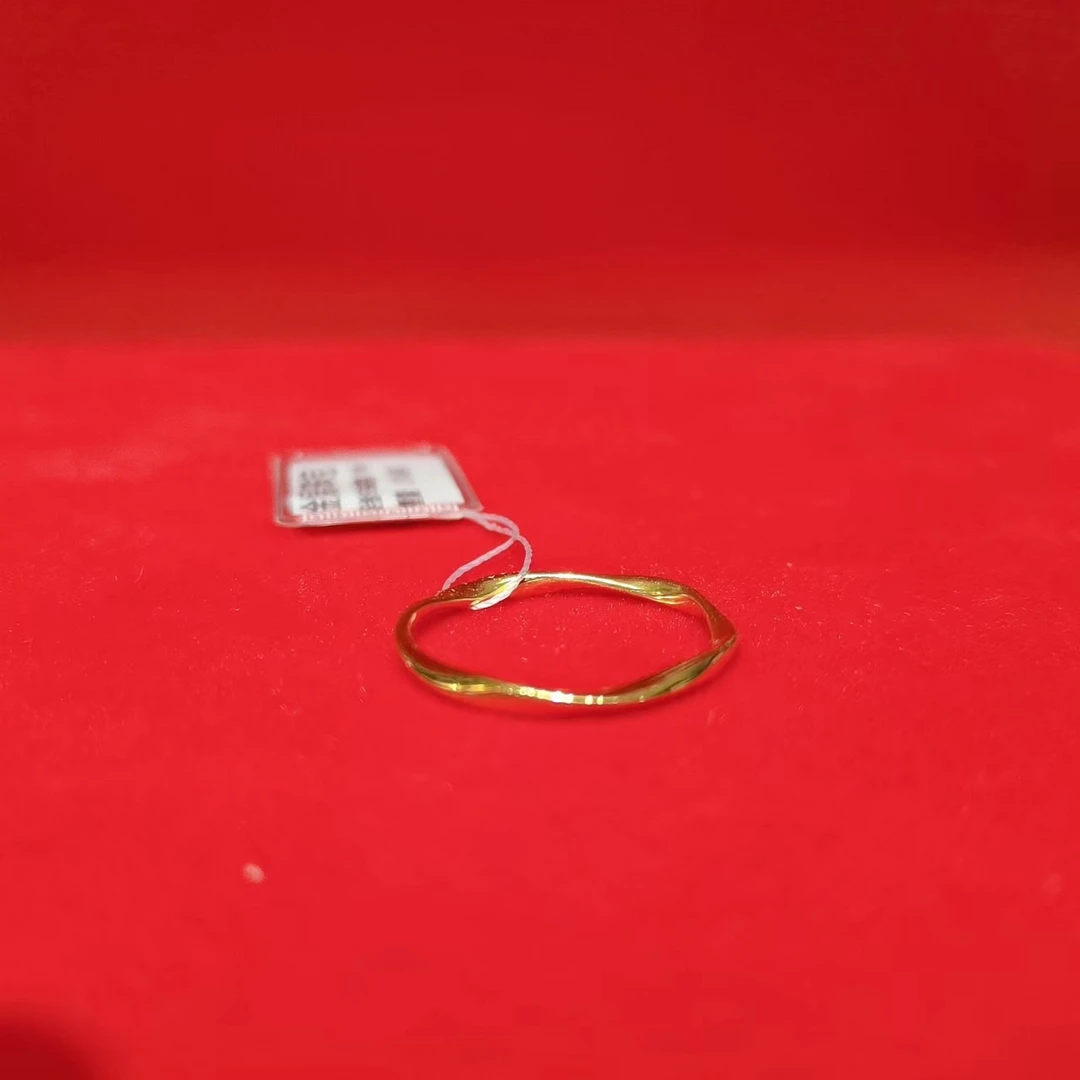 【金展珠宝】足金莫比乌斯戒指