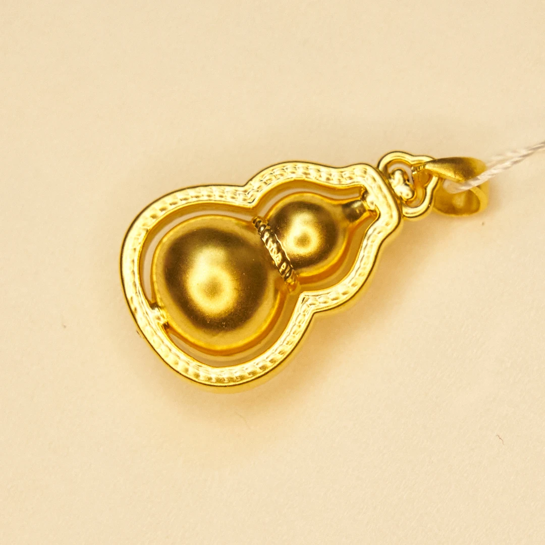 【金展珠宝】足金  葫芦吊坠