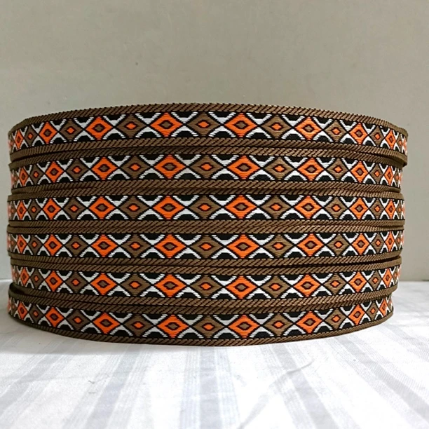 40米-2厘米宽民族风织带汉服领口袖口边服装沙发套窗帘辅料