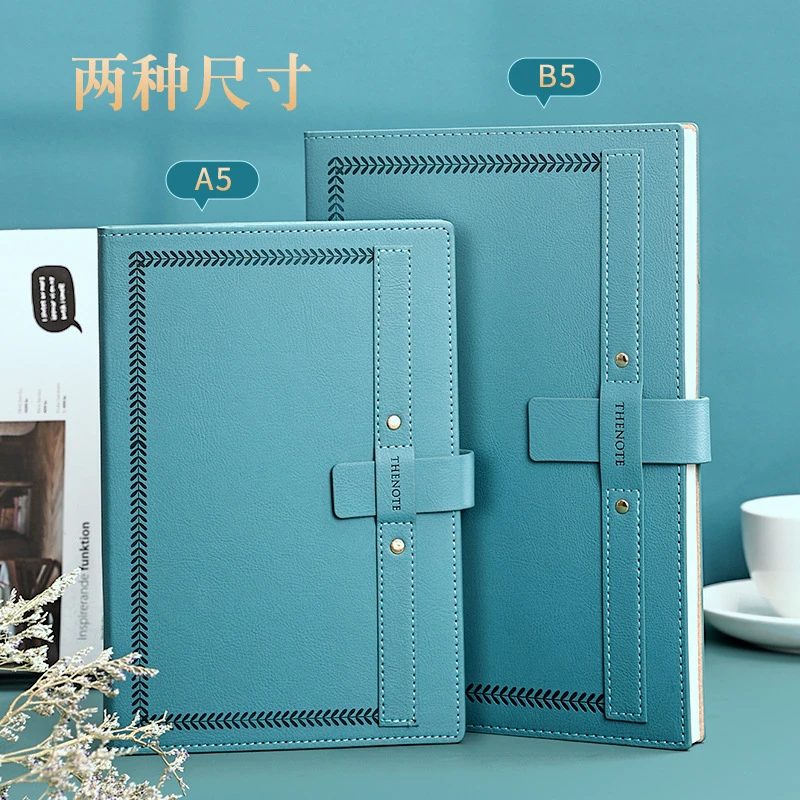 笔记本a5批发B5记事本子企业印制复古加厚笔记本可印LOG